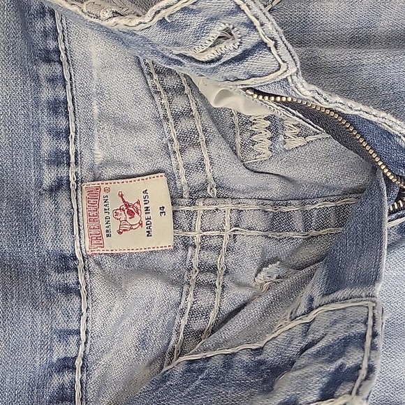 Mens True Religion Jeans Billy Super T - Picture 5 of 8